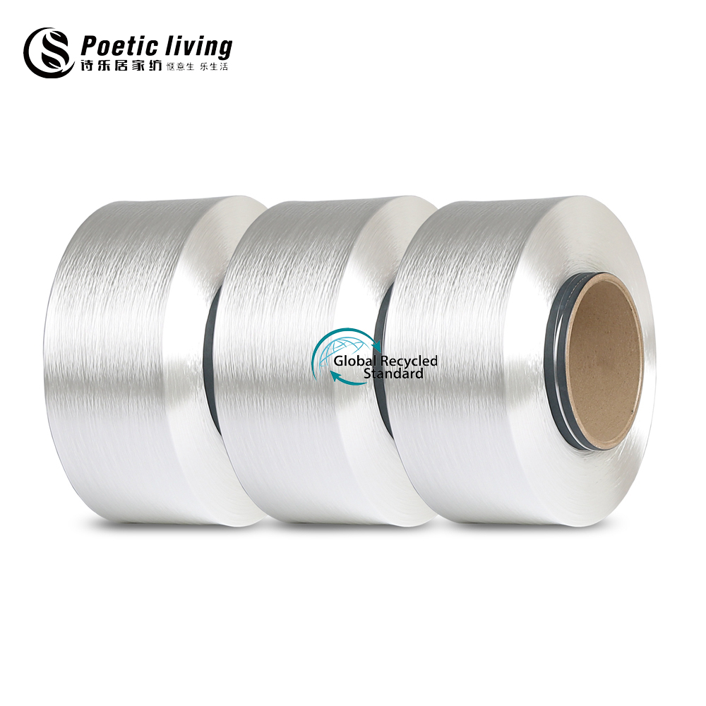 Recycled POY semi dull poy yarn